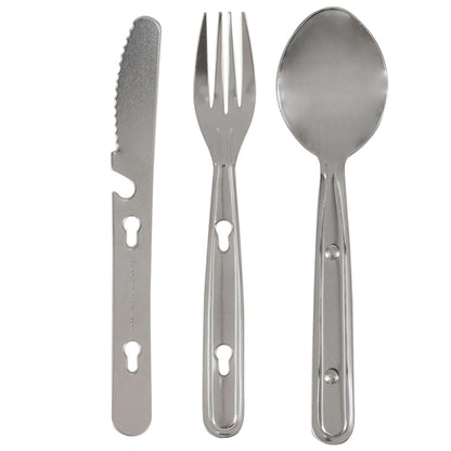 Turistinis stalo įrankių rinkinys nerūdijantis plienas 80mm