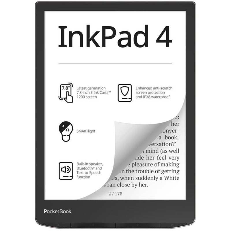 Elektroninė knygų skaityklė Pocketbook InkPad 4, 32 GB