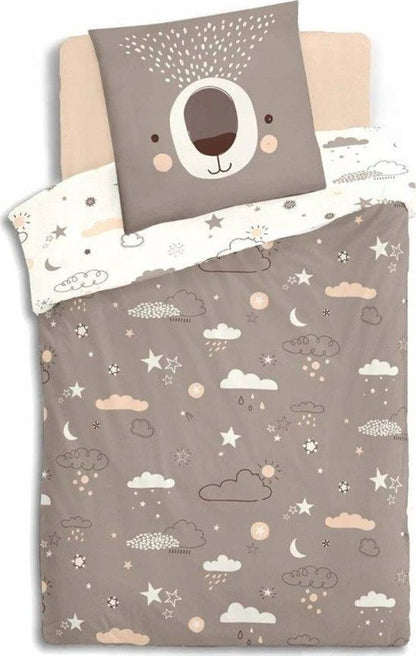 Duvet cover set Atmosphera Bear 65x65cm 140x200cm