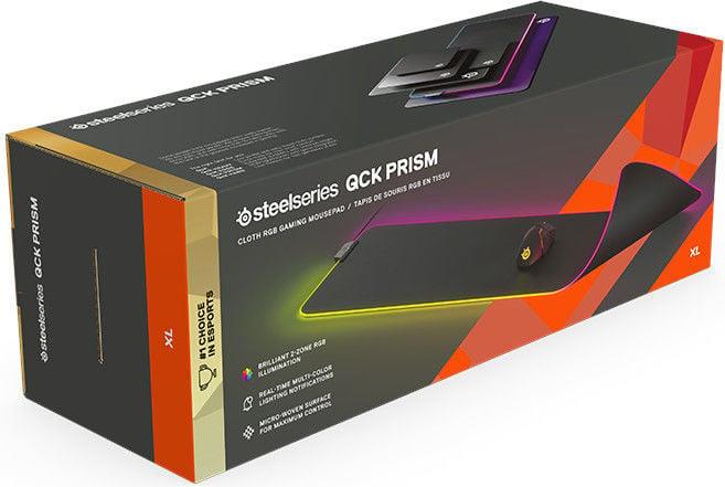 Pelės kilimėlis Steelseries QcK Prism Cloth XL, juodas