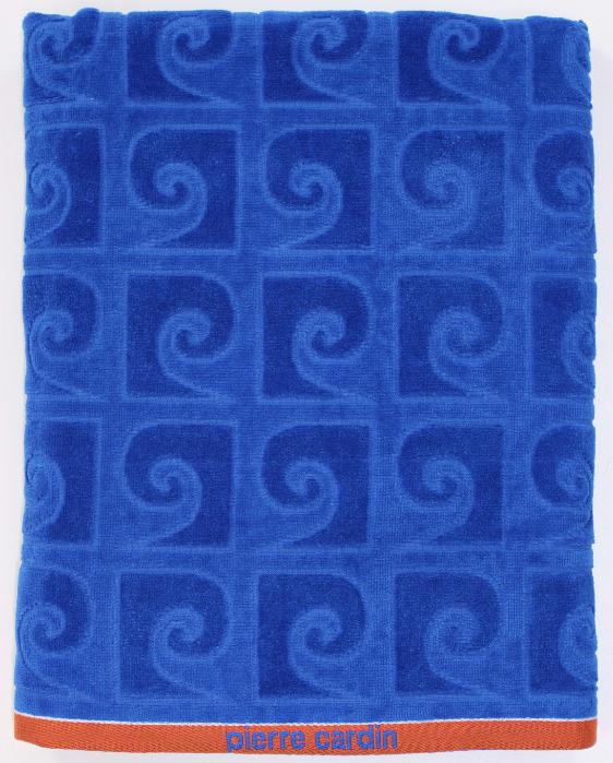 Pierre Cardin beach towel, blue, 170 x 90 cm