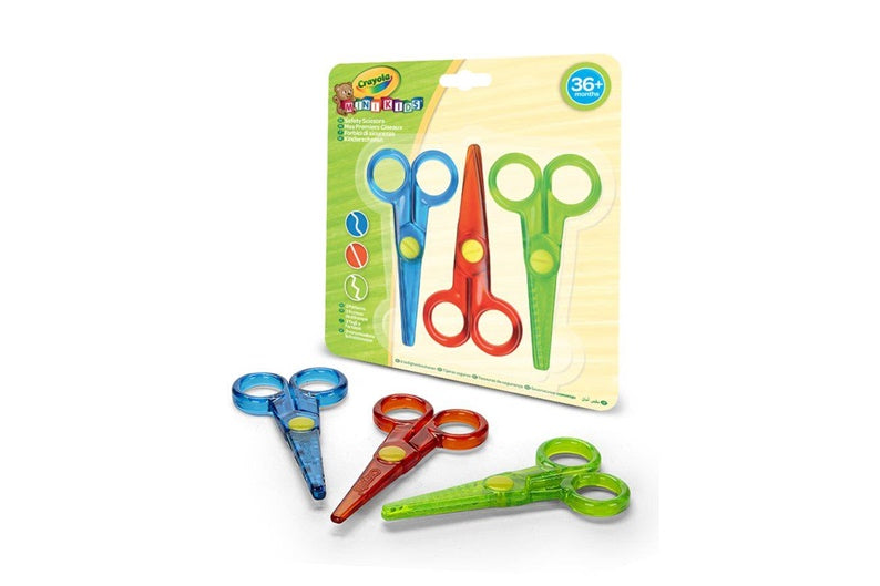 Crayola Scissors, kids', blue/red/green