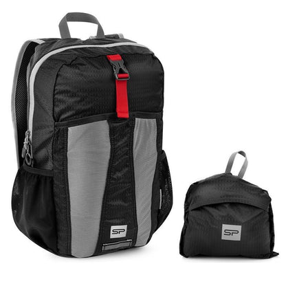 Backpack Spokey Hidden Peak 928527, black/red, 18 l