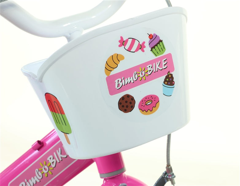 Children's Bicycle Bimbo Bike 124RL, pink, 12"
