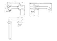 Смеситель для раковины Invena Dafni BP-88-U04-A, черный