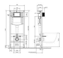 UNITAZ KOMPL MESTA D206 RĖM + MYGT JUOD