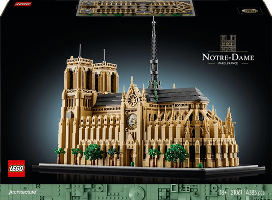 Klocki LEGO® Architecture Katedra Notre-Dame w Paryżu 21061