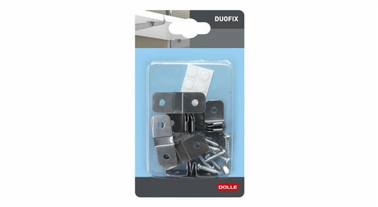 Dolle DuoFix Fastener, 40 mm x 20 mm, 6 pcs.