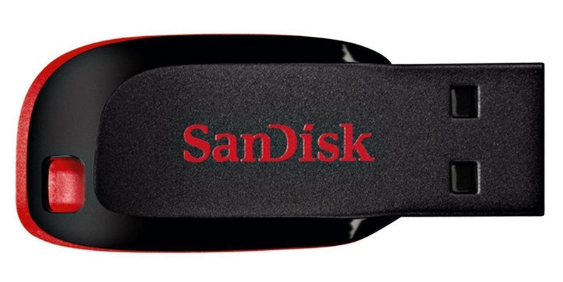 USB atmintinė SanDisk Cruzer Blade SDCZ50-032G-A11, juoda