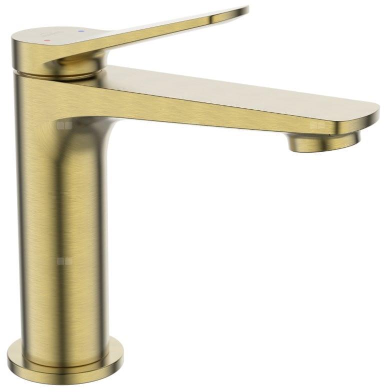 Bateria umywalkowa Invena Nestos BU-97-009-V, złota