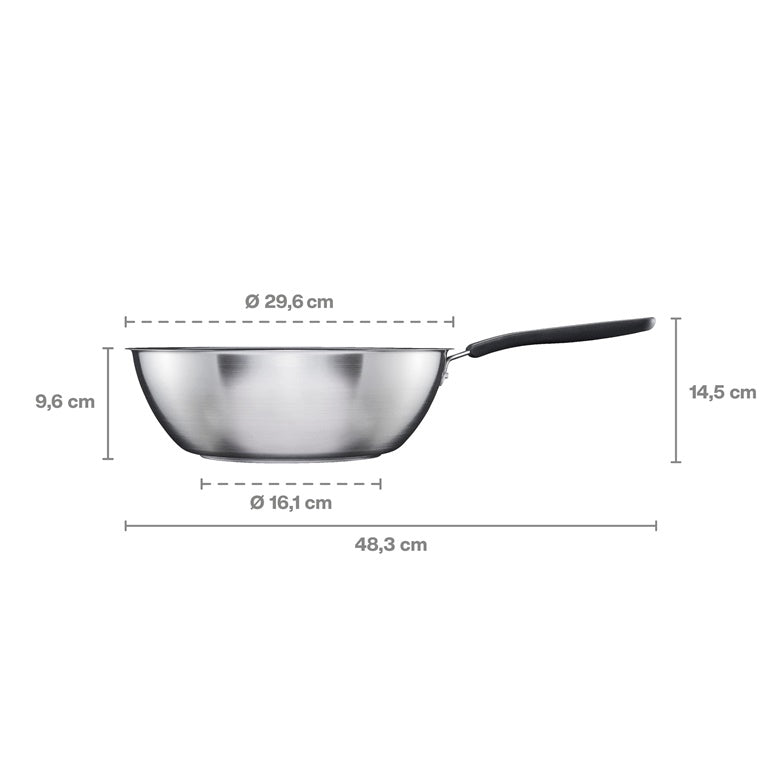 Fiskars Functional Form Frying Pan 1072313, 28 cm