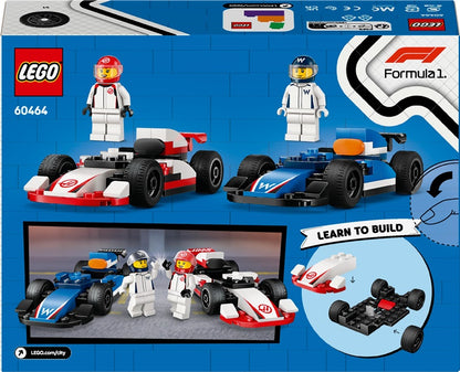 LEGO® City F1® Williams Racing & Haas F1® Race Cars, 92 pcs.