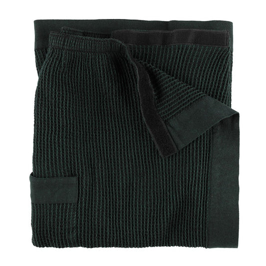 Sauna Apron Rento, 145 x 70 cm, black/green