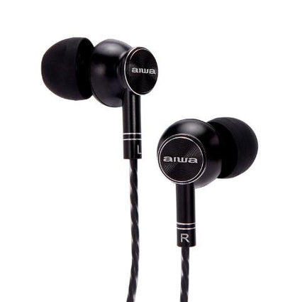 AUSINĖS 3.5MM ESTM-30BK AIWA JUODOS