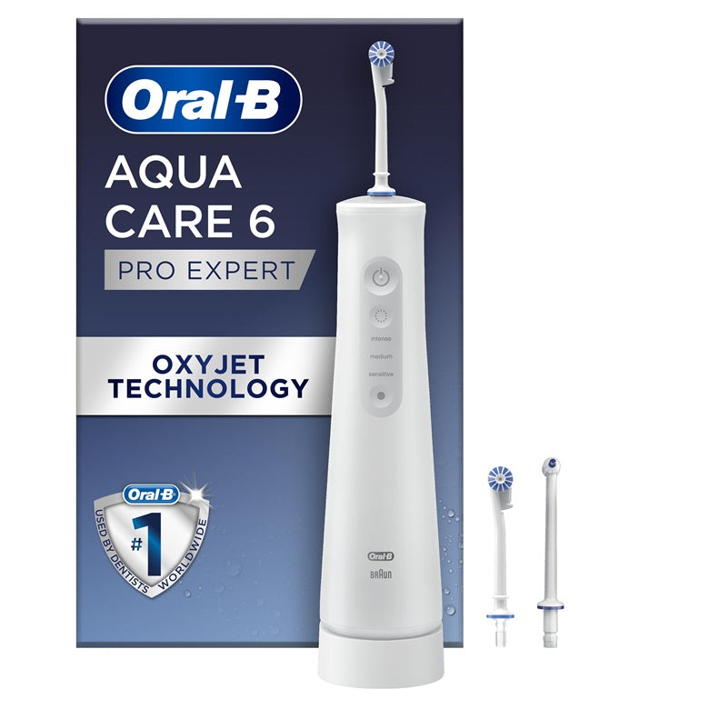Irygator do zębów Oral-B AquaCare 6 PRO EXPERT, biały