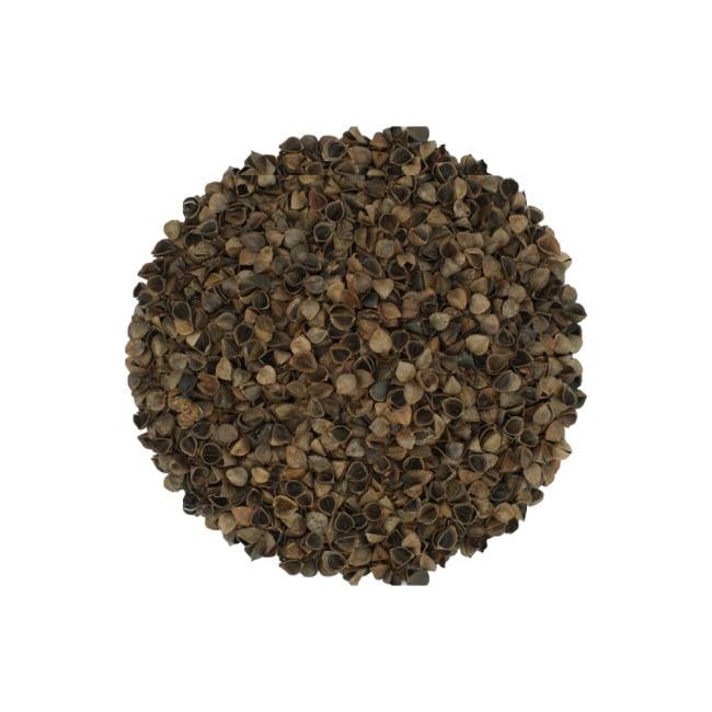 Mulčias iš grikių lukštų Biorina, 3 - 5 mm, 50 l, rudas
