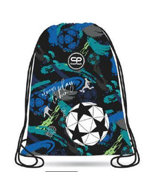 Shoe bag CoolPack, blue/black