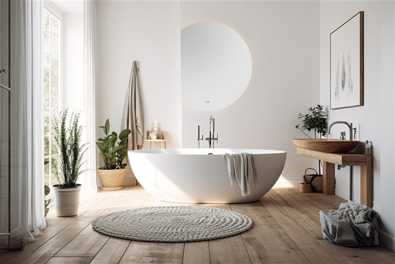 LUISA ILLUMINATED MIRROR 80X100