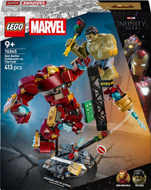 Konstruktor LEGO® Marvel Hulkbuster 76343, 413 elementów.