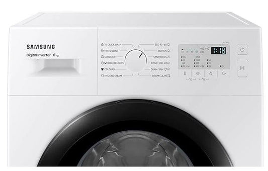 Skalbimo mašina Samsung WW60A3120BH, 6 kg, balta