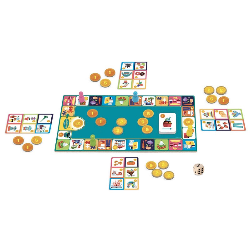 Game Djeco Cool school p'tit market DJ08533