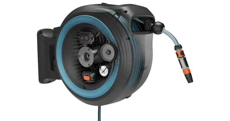 Automatinė žarnos ritė su laistymo žarna Gardena, 35 m