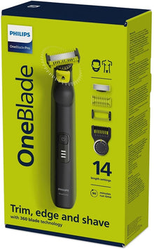 Golarka Philips OneBlade Pro 360, litowo-jonowa, czarno-zielona