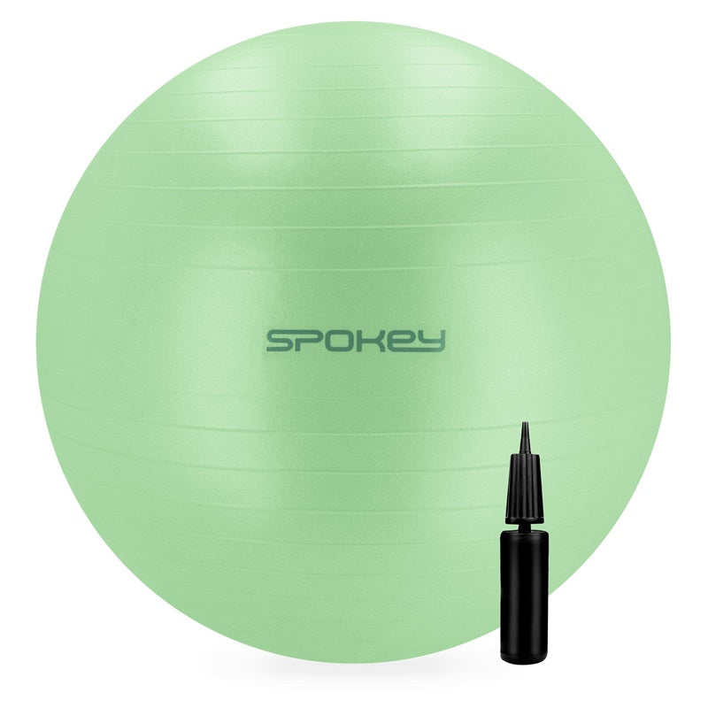 Piłka gimnastyczna Spokey, zielona, 75 cm