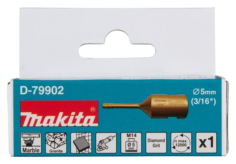 Deimantinė gręžimo karūna Makita D-79902  5 mm, M14