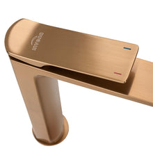 Tall basin mixer Neri BU-01-W14-L copper color