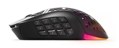 Žaidimų pelė Steelseries Aerox 9 bluetooth, juoda