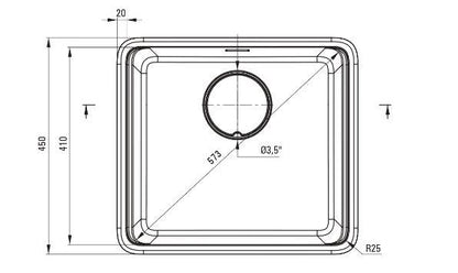 SINK GRANITE ZKM_N10A BLACK