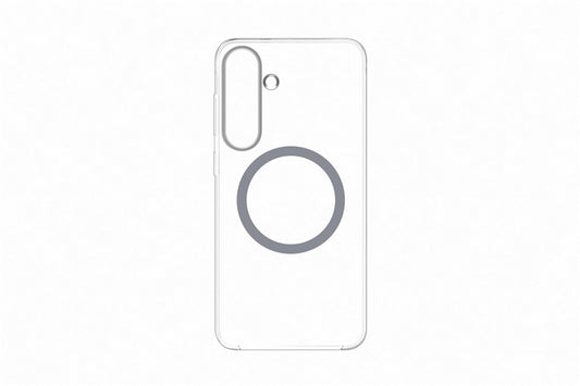 Etui na telefon Samsung Magnet, Galaxy S25 Plus, przezroczyste