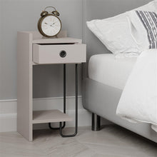 BEDSIDE TABLE SIRIUSLEFT L. BROWN 30X32X61