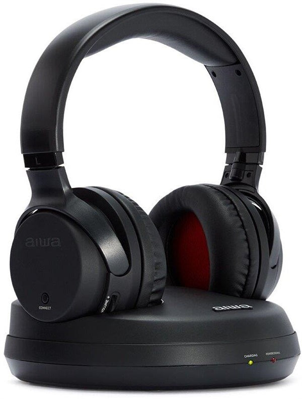 HEADPHONES WIRELESS WHF-880 AIWA BLACK