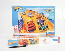 Puzzle Clementoni Hot Wheels, 62 cm x 42 cm, 24 elementy