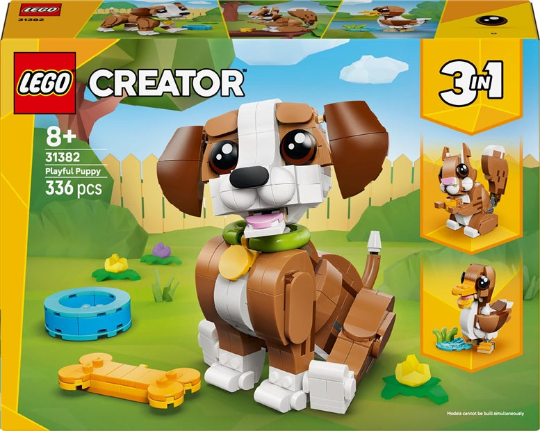 Konstruktorius LEGO® Creator 3in1 šuniukas 31382, 336 vnt.