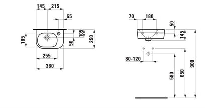 PRAUSTUV PAKABIN LUA 36X25X12 BALT