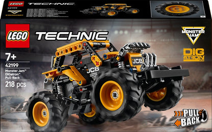 LEGO® Technic Monster Jam™ DIGatron™ Pull-Back, 218 pieces