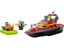 LEGO City Fire Rescue Boat 60373 building set