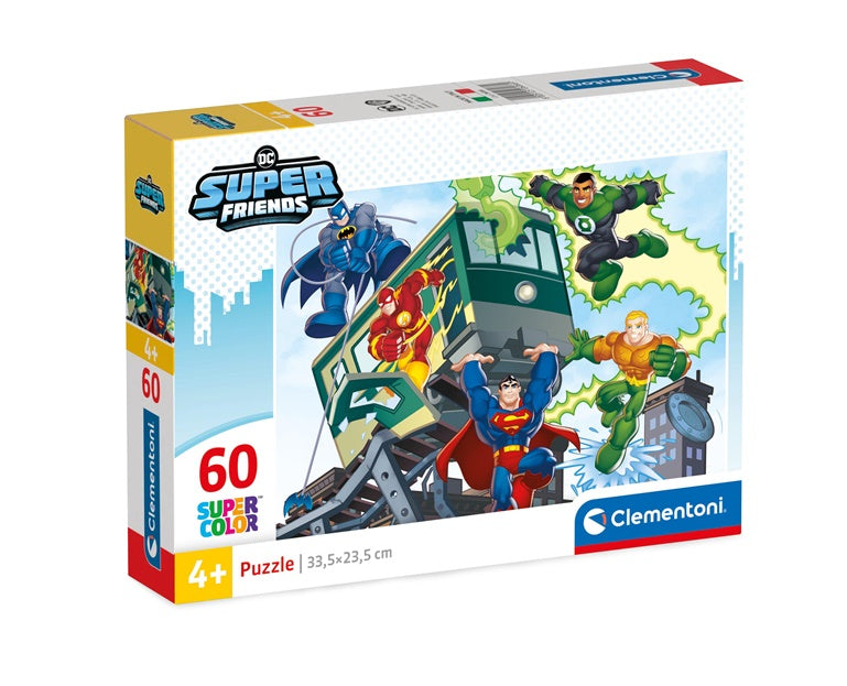Dėlionė Clementoni Super Color DC Super Friends 26066 60 vnt