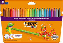 Flamastry Bic Kids Couleur, jednostronne, 24 szt.