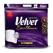БУМАГА ТУАЛЕТНАЯ EXCELL PREM COMF 9Х160 4 СЛ