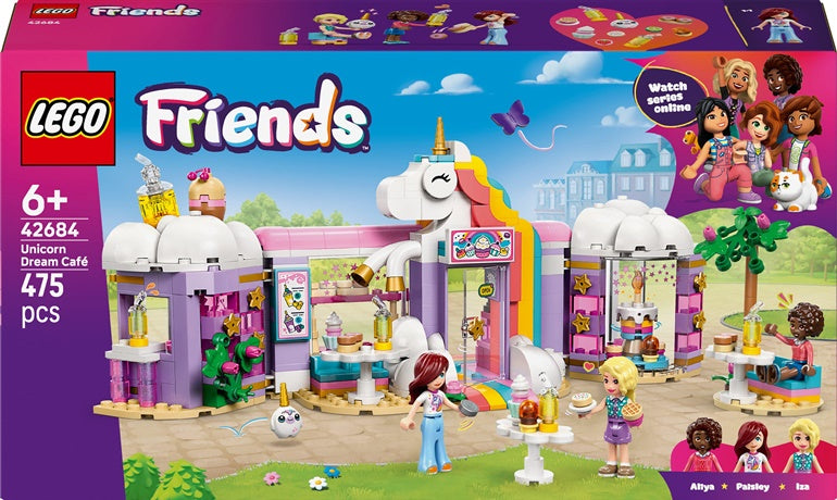 Konstruktorius LEGO® Friends Vienaragio kavinė 42684, 475vnt