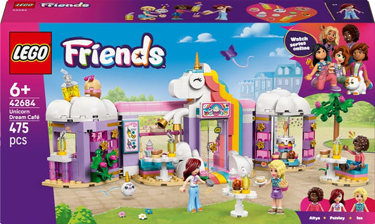 Konstruktorius LEGO® Friends Vienaragio kavinė 42684, 475vnt
