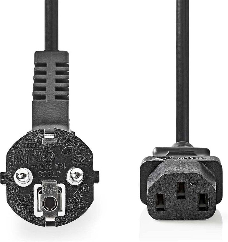 Cable Emos IEC-320-C13 2 m, black