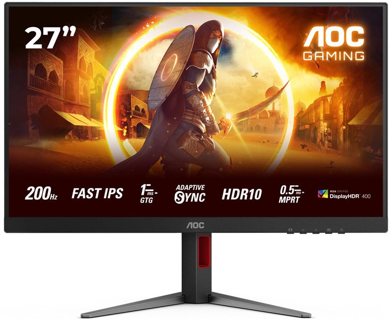 Monitorius AOC Gaming, 27G4HA, IPS, 200 Hz, FHD, 27"