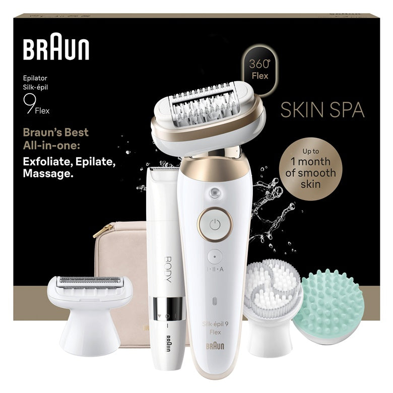 Epiliatorius Braun Silk•épil 9 Flex SkinSpa SES9-481 3D