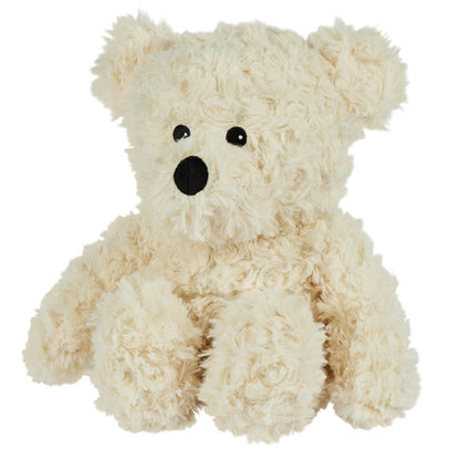 Pliušinis žaislas Warmies - Curly Bear, baltas, 33 cm