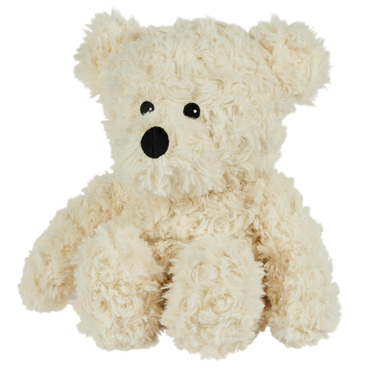 Pliušinis žaislas Warmies - Curly Bear, baltas, 33 cm